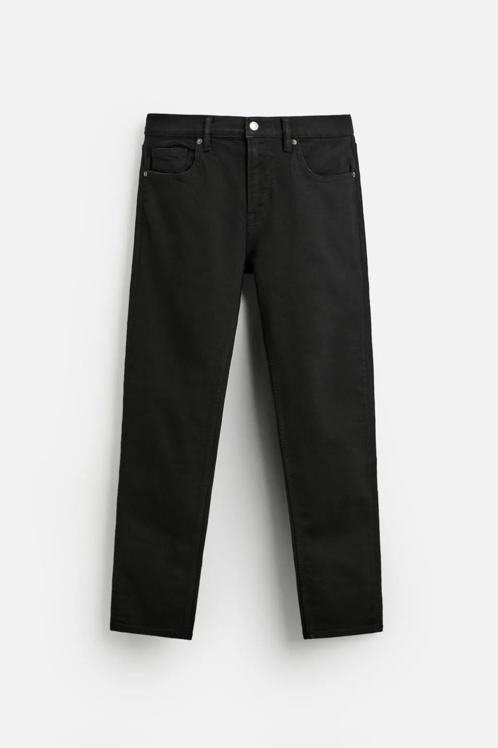 ZARA Calças De Ganga^JEANS SLIM FIT Preto