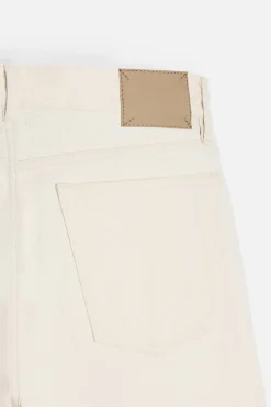 ZARA Calças De Ganga^JEANS SLIM FIT Branco-marfim
