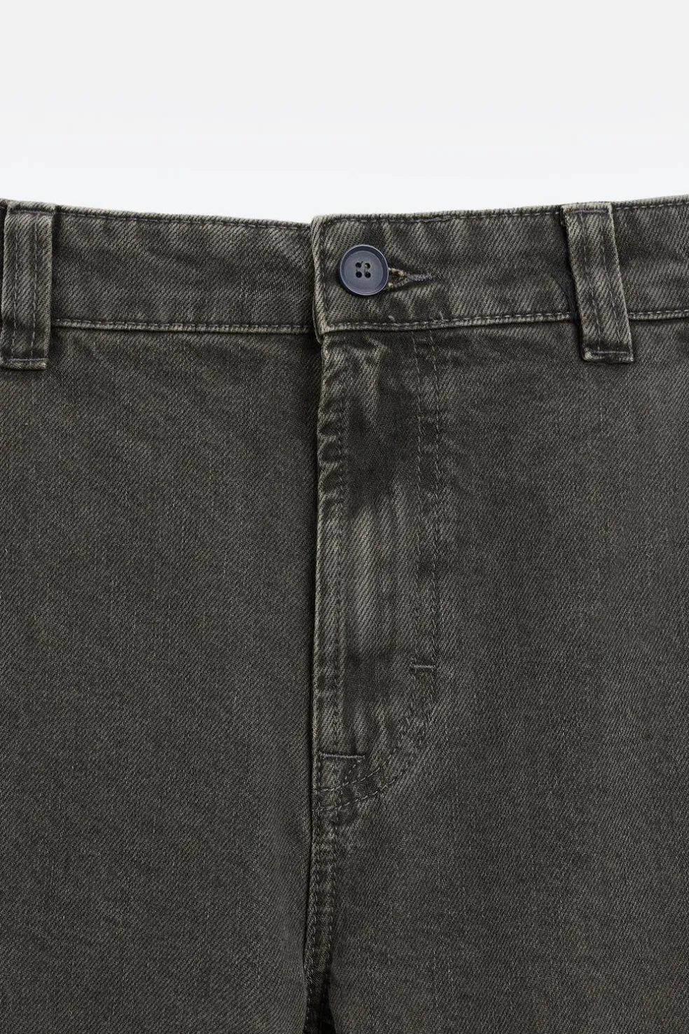 ZARA Calças De Ganga^JEANS SLIM FIT DE ALGODÃO - LIOCEL Castanho