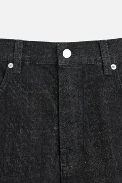 ZARA Calças De Ganga^JEANS STRAIGHT FIT Preto