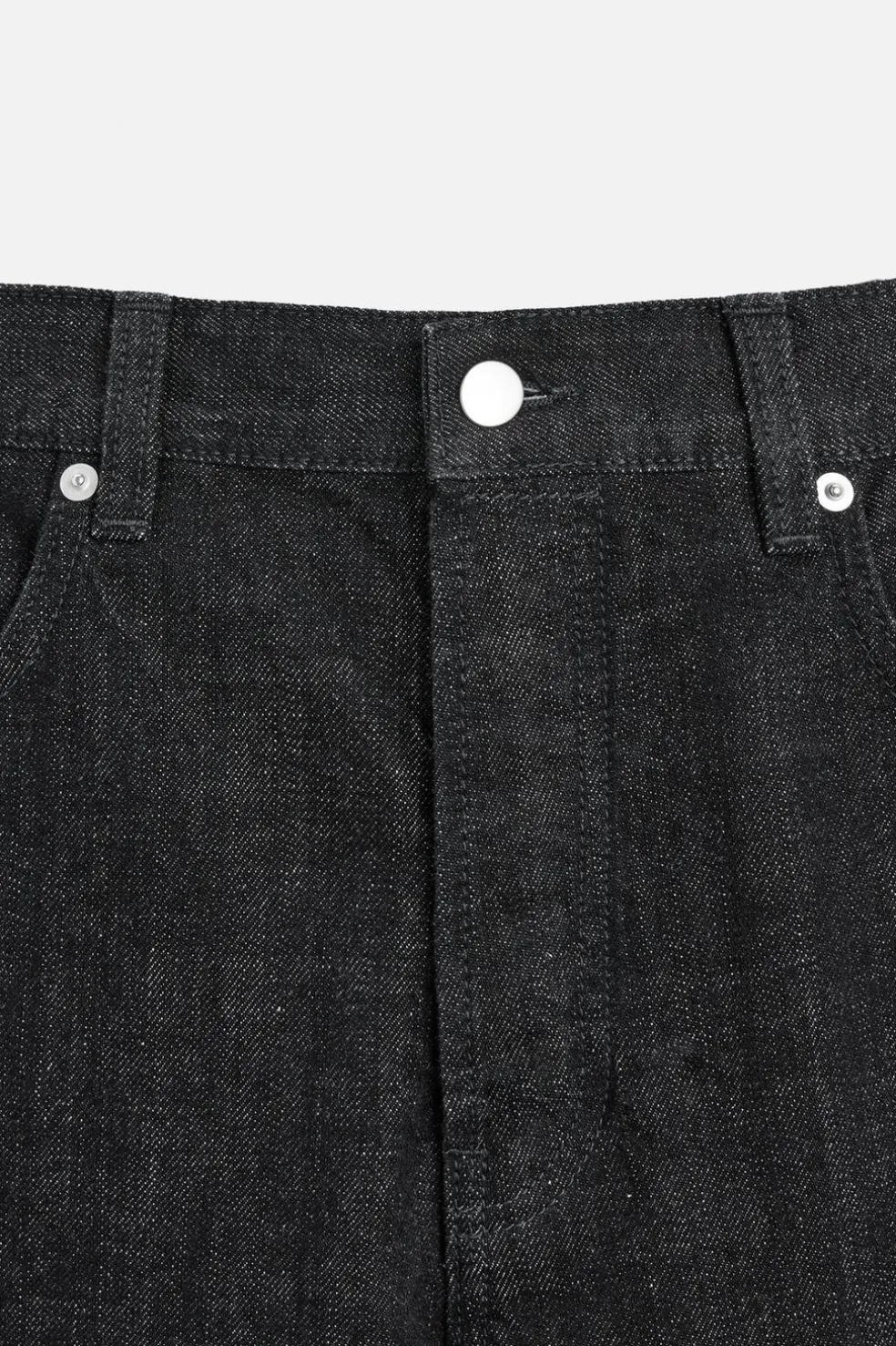 ZARA Calças De Ganga^JEANS STRAIGHT FIT Preto