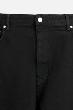 ZARA Calças De Ganga^JEANS WIDE FIT Preto