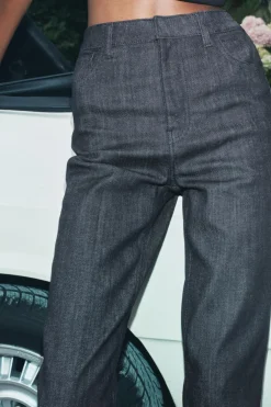 ZARA Jeans^JEANS ZW COLLECTION SLIM DE CINTURA MÉDIA Azul