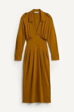 ZARA Vestidos^JRSY DRSS 14 Mostarda