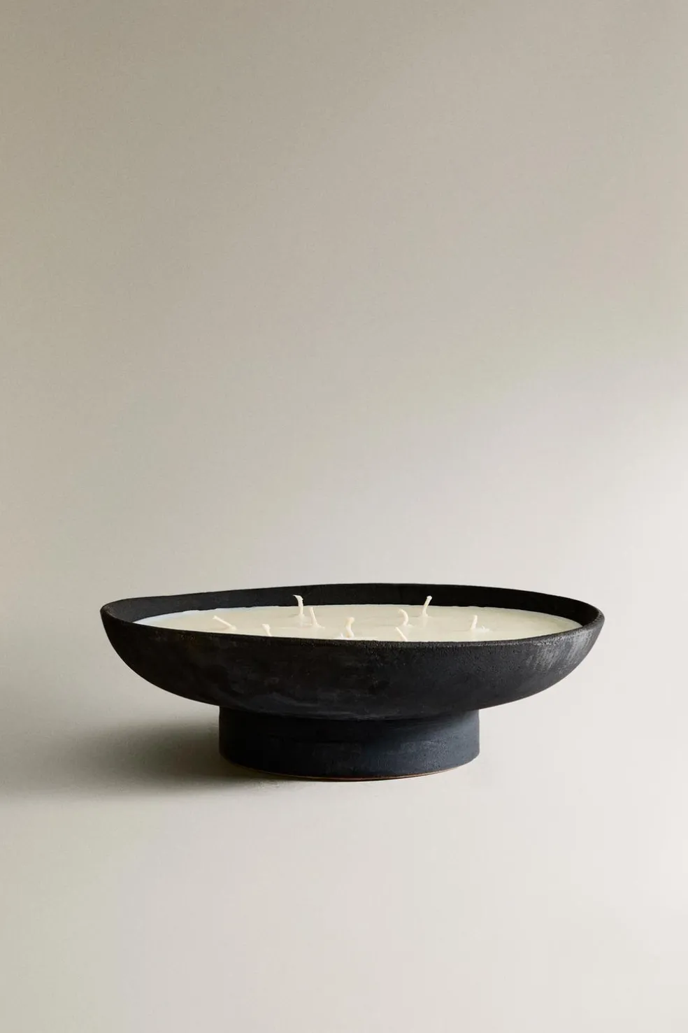 ZARA Fragrâncias Para Casa|Fragrâncias Para Casa^(1,5 KG) VELA AROMÁTICA LEATHER AMBER Preto