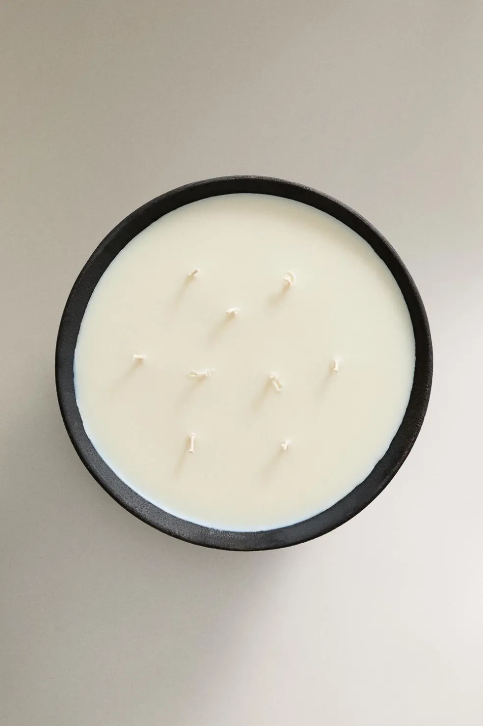 ZARA Fragrâncias Para Casa|Fragrâncias Para Casa^(1,5 KG) VELA AROMÁTICA LEATHER AMBER Preto