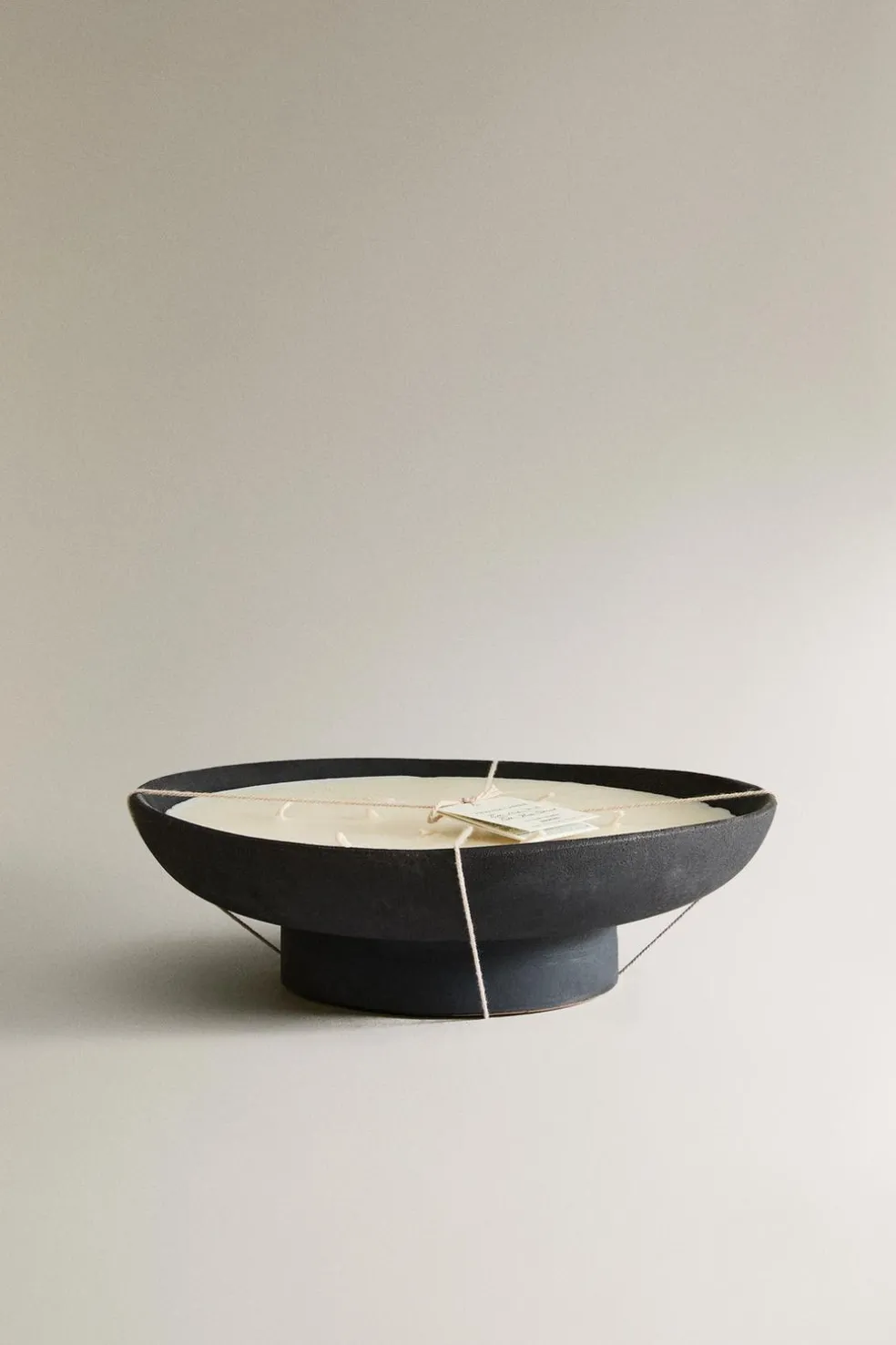 ZARA Fragrâncias Para Casa|Fragrâncias Para Casa^(1,5 KG) VELA AROMÁTICA LEATHER AMBER Preto