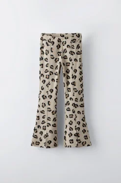 LEGGING RIB FLARE-ZARA Best Sale