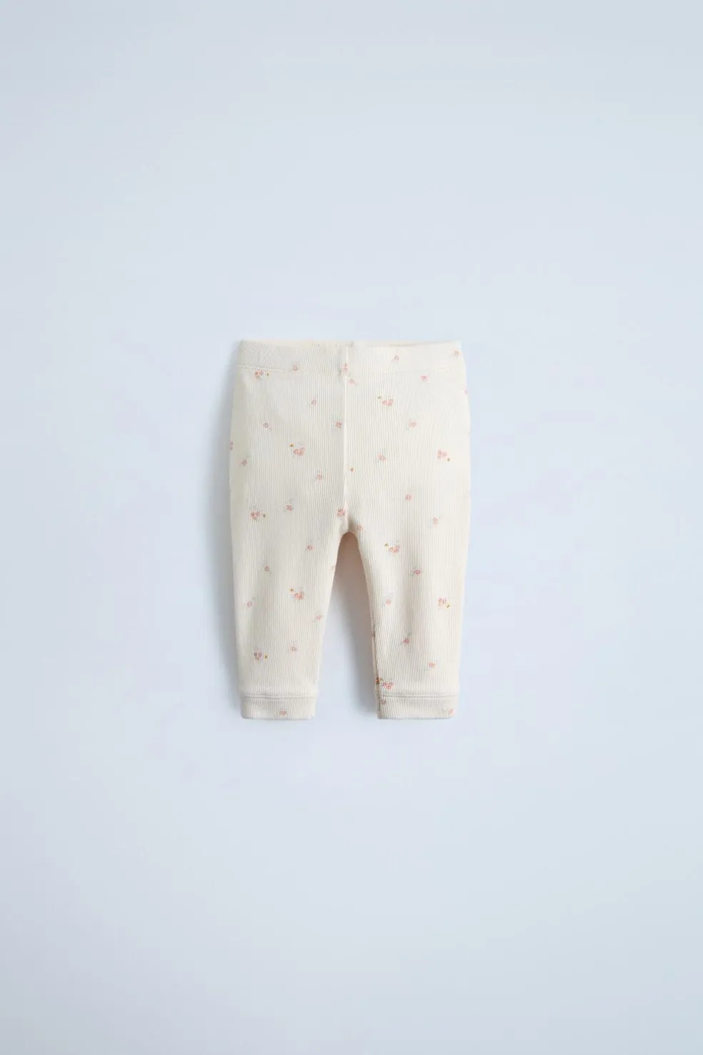 LEGGINGS COM NERVURAS E FLORES-ZARA Cheap