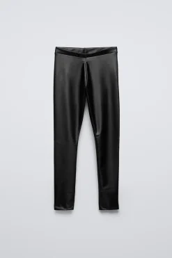 LEGGINGS DE EFEITO DE PELE-ZARA Clearance