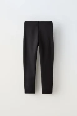 LEGGINGS DE MALHA ROMA COM BOTÕES-ZARA Discount