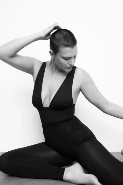 ZARA Calças|Lingerie^LEGGINGS MODELADORAS Preto
