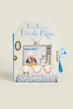 LIVRO-CARROSSEL 'THE THREE LITTLE PIGS'-ZARA New