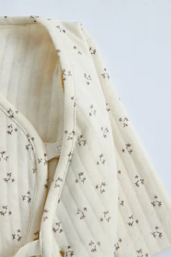 MACACÃO ACOLCHOADO COM ESTAMPADO FLORAL-ZARA Clearance
