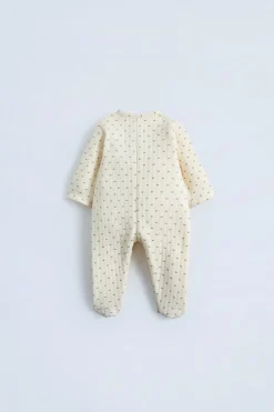 MACACÃO ACOLCHOADO COM FLORZINHAS-ZARA Shop