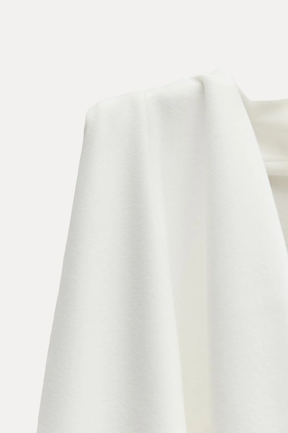 ZARA Vestidos^MACACÃO COMPRIDO CREPE Branco