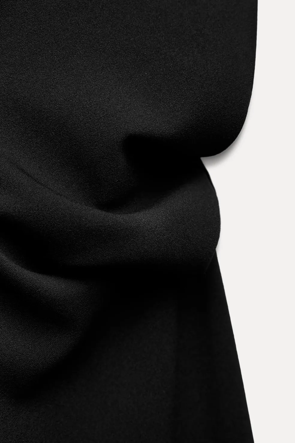 ZARA Vestidos^MACACÃO COMPRIDO CREPE Preto