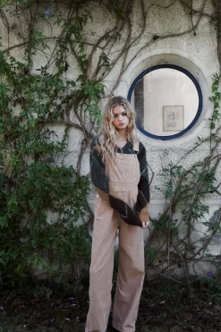 ZARA Vestidos^MACACÃO COMPRIDO DE BOMBAZINA Rosa