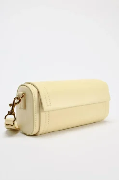 ZARA Malas^MALA A TIRACOLO Amarelo-baunilha