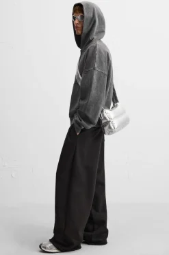 ZARA Malas / Mochilas^MALA A TIRACOLO ACOLCHOADA METALIZADA Prata
