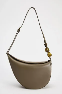 ZARA Malas^MALA A TIRACOLO ASSIMÉTRICA COM PEDRAS Verde