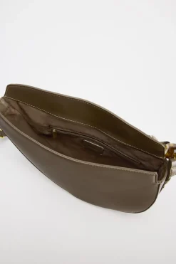 ZARA Malas^MALA A TIRACOLO ASSIMÉTRICA COM PEDRAS Verde