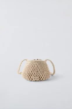 MALA A TIRACOLO COM CROCHET-ZARA Sale