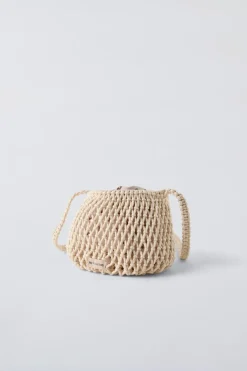 MALA A TIRACOLO COM CROCHET-ZARA Sale