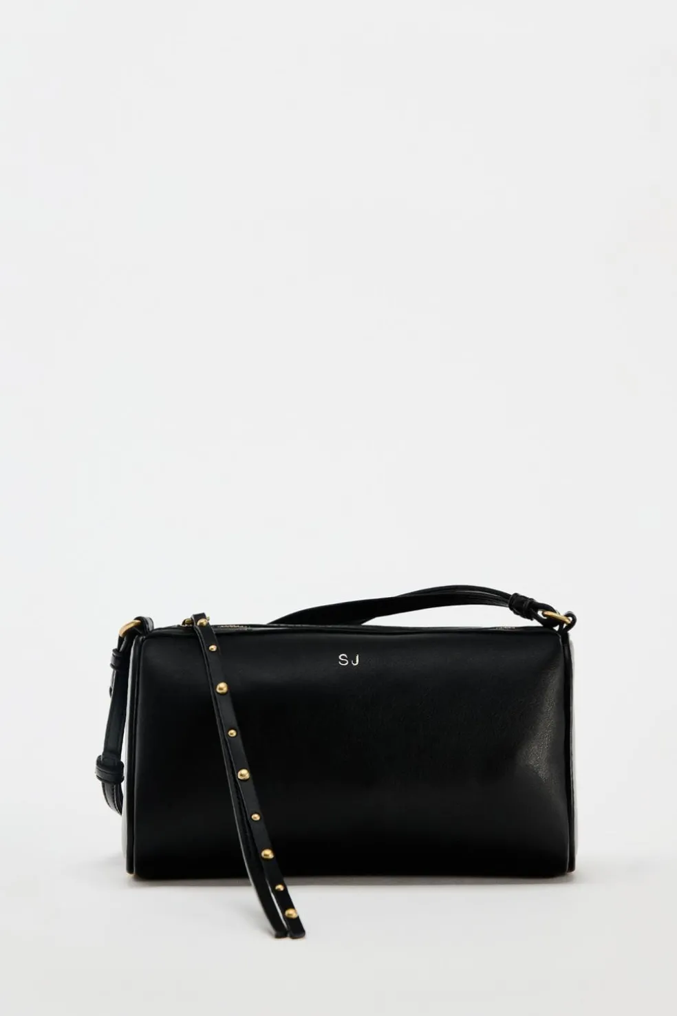 ZARA Malas^MALA A TIRACOLO COM PORMENOR DE MINI TACHAS Preto