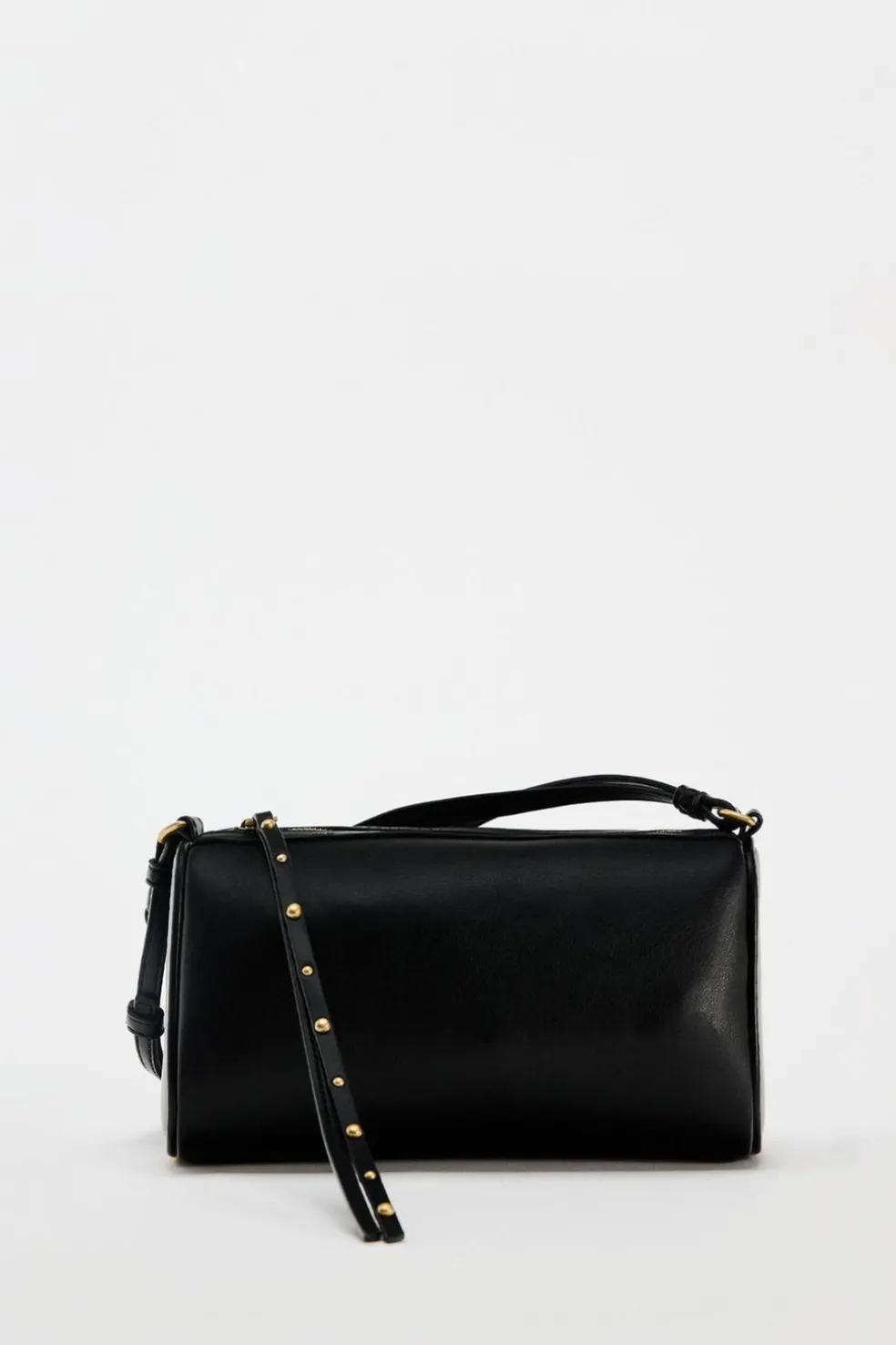 ZARA Malas^MALA A TIRACOLO COM PORMENOR DE MINI TACHAS Preto