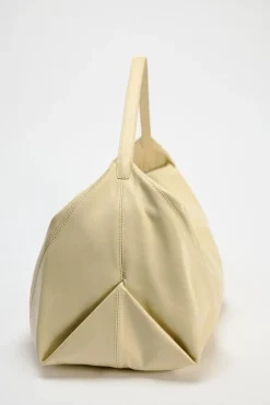 ZARA Malas^MALA A TIRACOLO DE PELE Amarelo