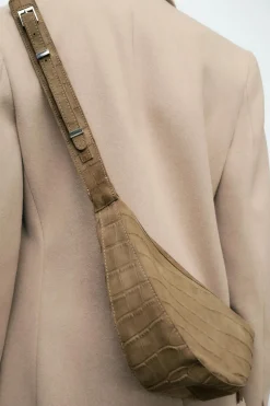 ZARA Malas^MALA A TIRACOLO EM CROUTE 6384/410