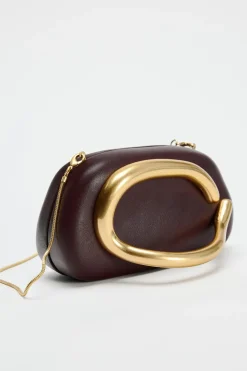 ZARA Malas^MALA CAIXA FECHO DOURADO 6295/410