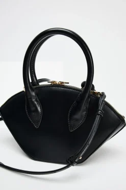 ZARA Malas^MALA CITY DUPLA ASA Preto