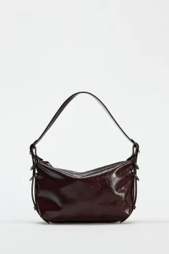 ZARA Malas^MALA DE OMBRO COM ARGOLAS Castanho