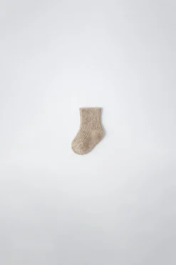 MEIA COM LÃ E CAXEMIRA-ZARA Sale