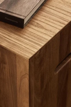 ZARA Móveis|Móveis^MESA CUBO MADEIRA Castanho-claro