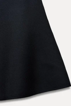 ZARA Cardigan / Camisolas|Malha^MINISSAIA DE MALHA LISA Azul-marinho