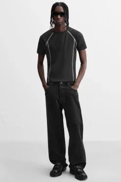 ZARA Vestuário De Inverno|Sapatos^MOCASSIM COM APLIQUE Preto