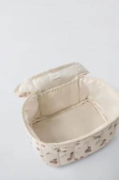NECESSAIRE COM FLORES-ZARA Outlet