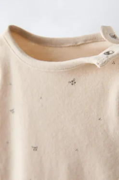 PACK DE BODY E CASAQUINHO ESTAMPADO-ZARA Outlet