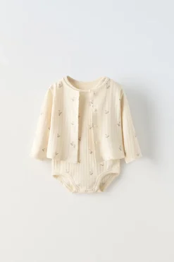 PACK DE BODY E CASAQUINHO PATINHOS-ZARA Outlet