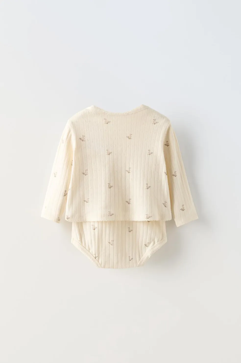 PACK DE BODY E CASAQUINHO PATINHOS-ZARA Outlet
