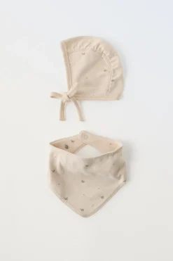 PACK DE CARAPUÇO E BANDANA ESTAMPADOS-ZARA Outlet