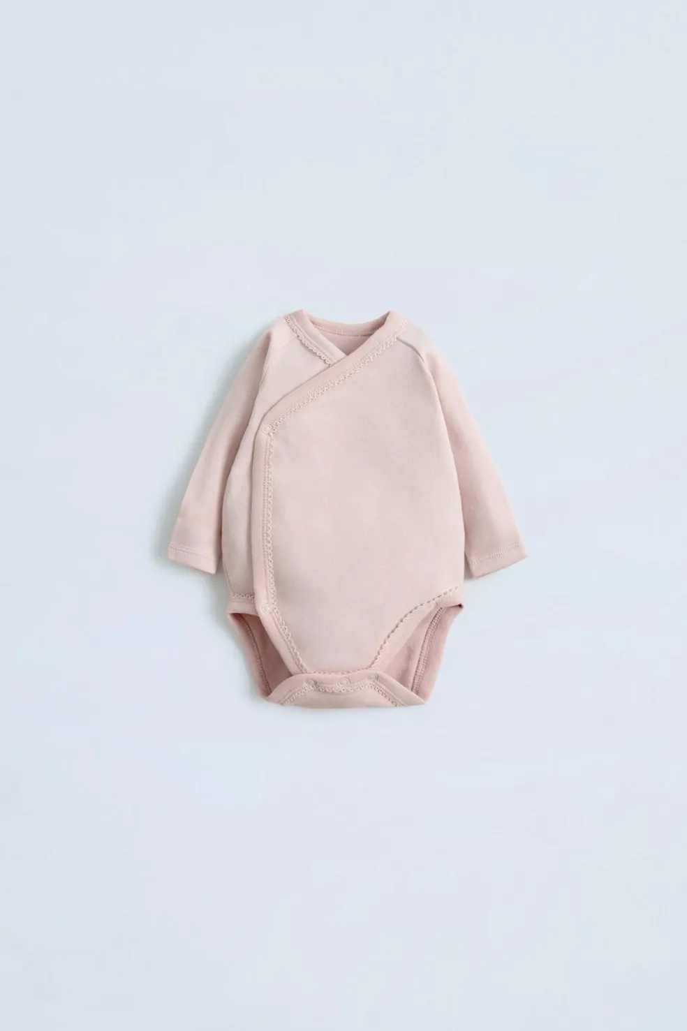 PACK DE DOIS BODIES COM GOLA QUIMONO CAIXA-ZARA Clearance