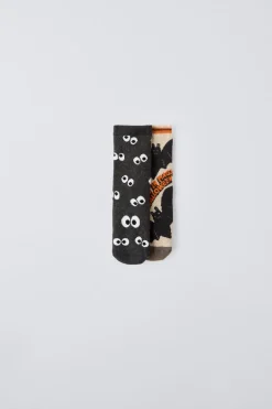 PACK DE DOIS PARES DE MEIAS ANTIDERRAPANTES-ZARA Cheap