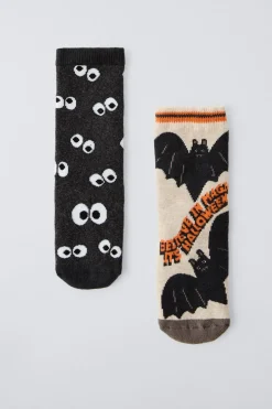 PACK DE DOIS PARES DE MEIAS ANTIDERRAPANTES-ZARA Cheap
