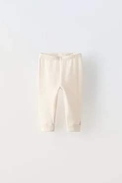 PACK DE DUAS LEGGINGS COM NERVURAS-ZARA Online