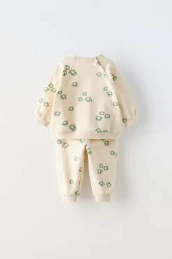 PACK DE SWEAT E CALÇAS COM ESTAMPADO-ZARA Clearance