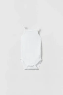 PACK DE TRÊS BODIES COM ALÇAS-ZARA Store